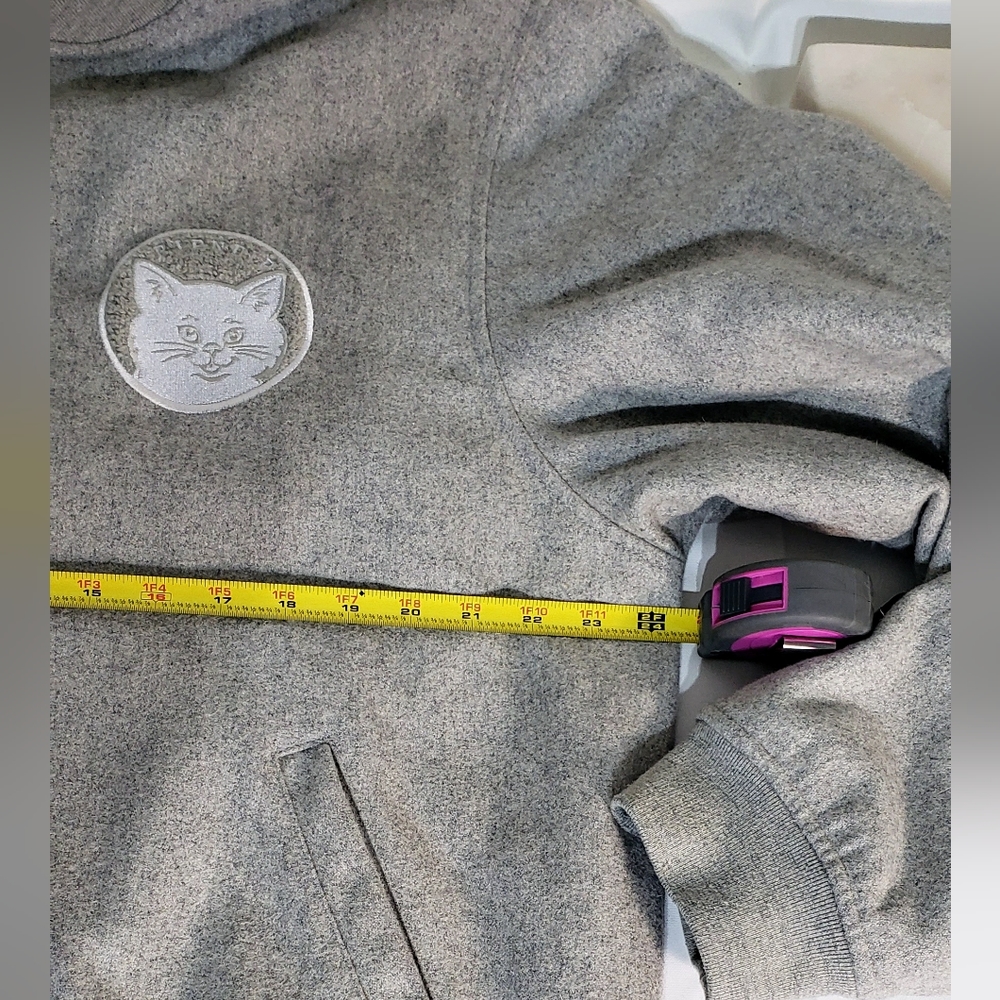 RipNDip, RARE color way and design, varsity jacket! LIKE NEW 💯 authentic. - Picture 11 of 16